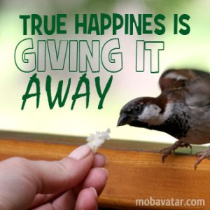 true-happines-is-giving-it-away